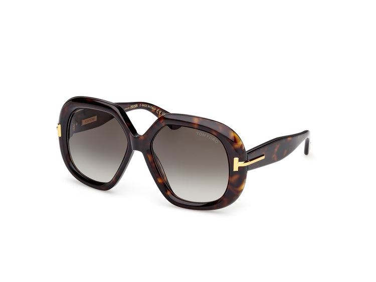52B - Dark Havana / gradient smoke
