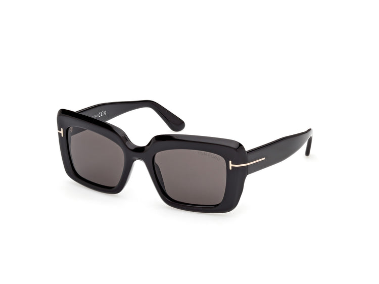 01A - Shiny Black / smoke