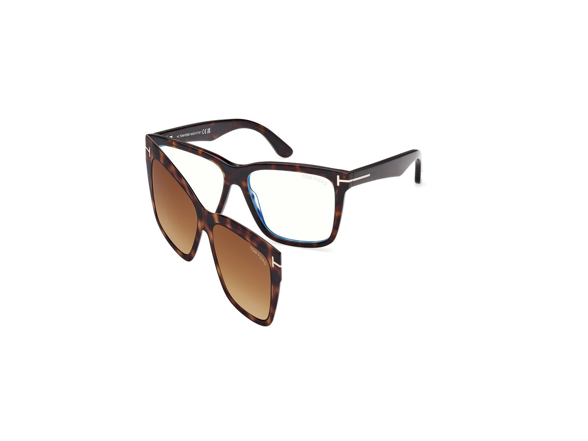 052 - Dark Havana / gradient brown