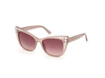 59T - Shiny Beige / gradient bordeaux