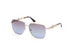 32W - Shiny Pale Gold / gradient blue
