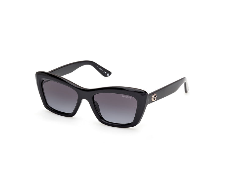 01B - Shiny Black / gradient smoke
