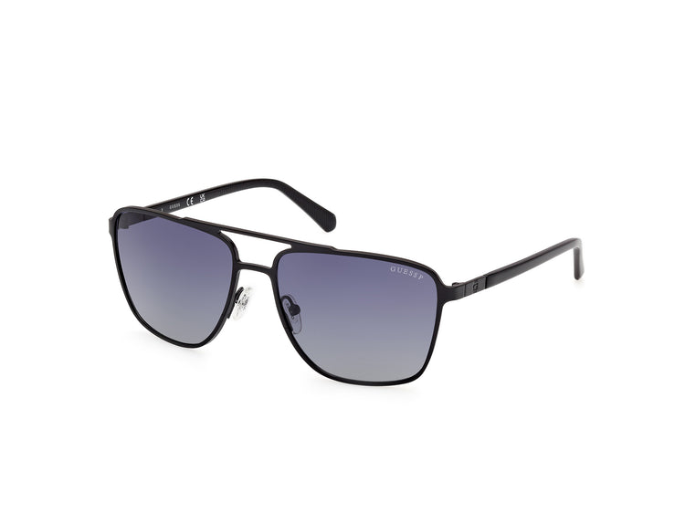 02D - Matte Black / smoke polarized