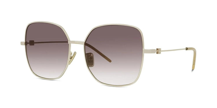 32F - Metal Shiny Yellow with Brown Gradient lenses