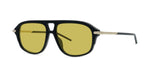01J - Acetate Shiny Black with Yellow Normal lenses / 