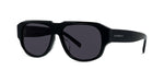 01A - Acetate Shiny Black with Grey Normal lenses / 