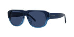 90V - Acetate Shiny Blue with Blue Normal lenses / 