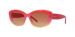 68K - Acetate Shiny Red with Orange Gradient lenses / 