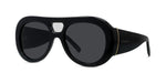 01A - Acetate Shiny Black with Black Normal lenses / 