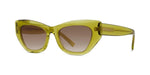 93F - Acetate Shiny Green with Brown Gradient lenses / 