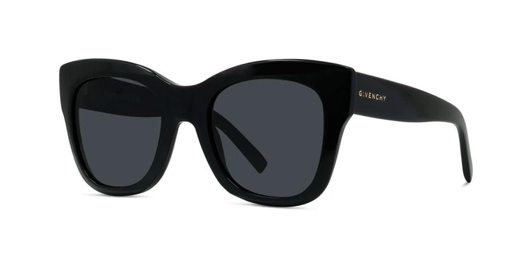 01A - Acetate Shiny Black with Black Normal lenses