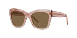 72E - Acetate Shiny Rose with Brown Normal lenses / 