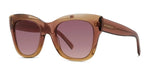 74Z - Acetate Shiny Rose with Violet Gradient lenses / 