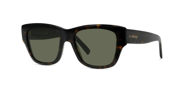 52N - Acetate Shiny Havana with Green Normal lenses