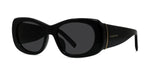 01A - Acetate Shiny Black with Black Normal lenses / 