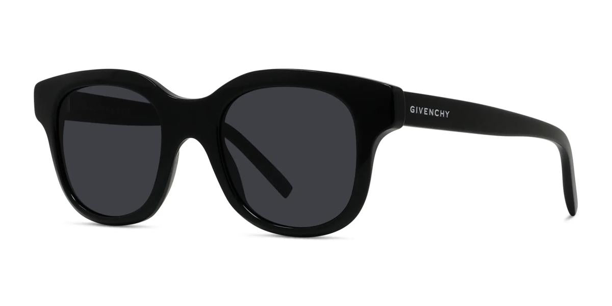 01A - Acetate Shiny Black with Black Normal lenses