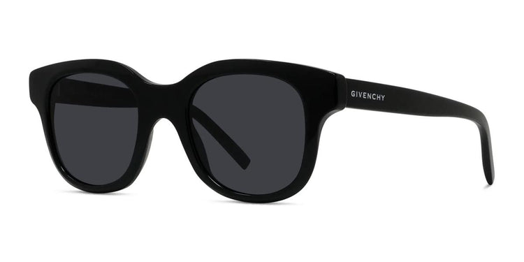 01A - Acetate Shiny Black with Black Normal lenses