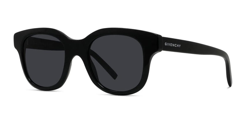 01A - Acetate Shiny Black with Black Normal lenses