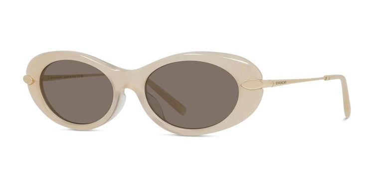 72E - Acetate Shiny Rose with Brown Normal lenses