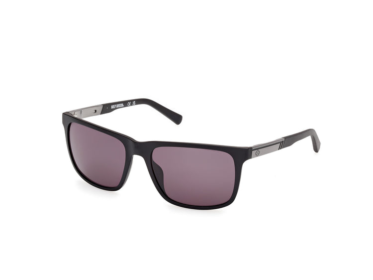 02A - Matte Black / smoke