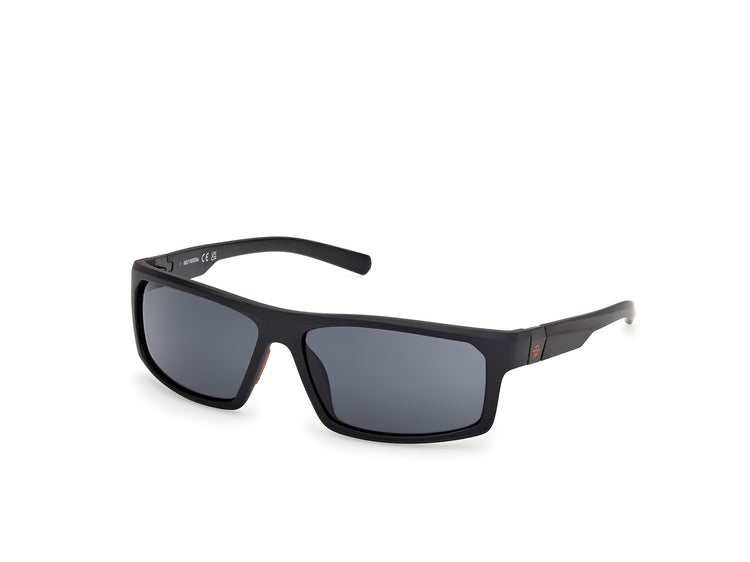 02A - Matte Black / smoke