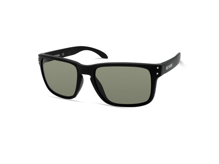 02N - Matte Black / green