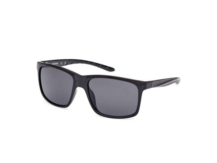 01A - Shiny Black / smoke