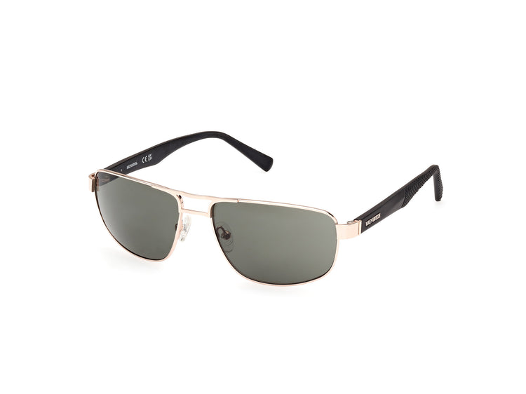 32N - Shiny Pale Gold / green