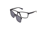 002 - Matte Black / smoke polarized