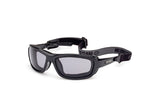 01D - Shiny Black / Shiny Black / smoke polarized
