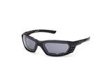 02A - Matte Black / smoke