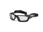01D - Shiny Black / smoke polarized