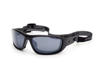 02C - Matte Black / Matte Black / smoke mirror