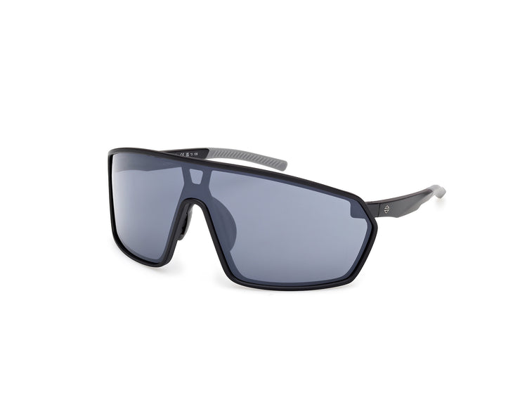 02A - Matte Black / smoke
