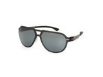 02R - Matte Black / green polarized