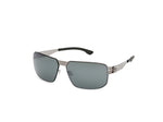 02R - Matte Black / green polarized