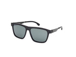 02R - Matte Black / green polarized