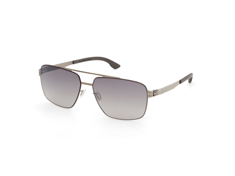 35B - Matte Sandblasted Light Bronze / gradient smoke