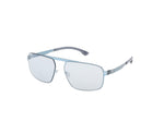 84A - Shiny Light Blue / smoke