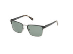 02R - Matte Black / green polarized