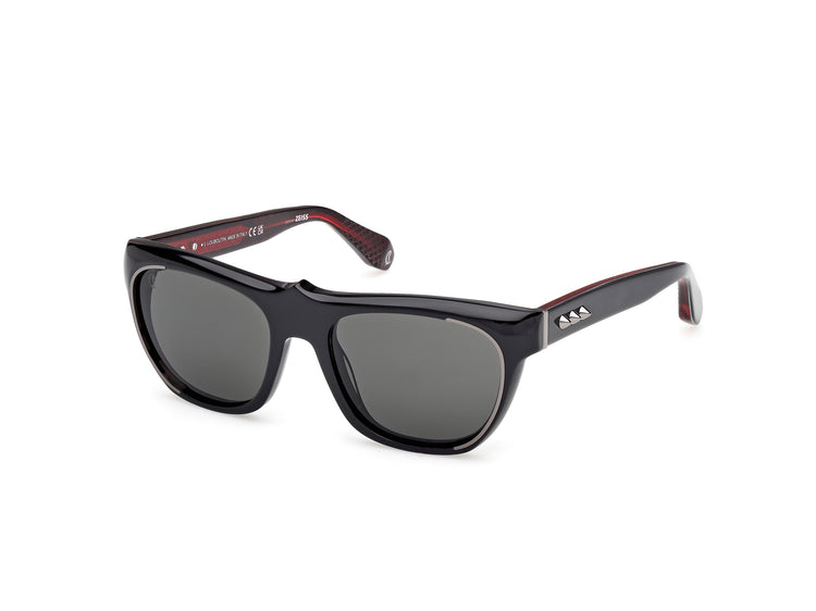 01A - Shiny Black / smoke