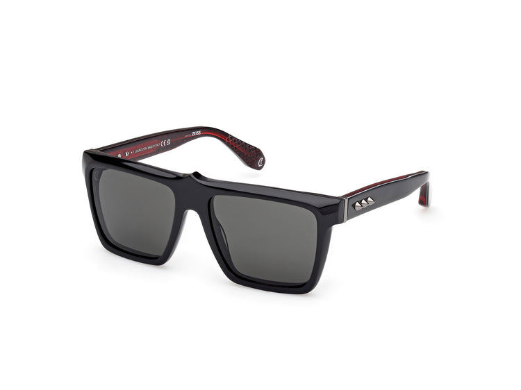 01A - Shiny Black / smoke