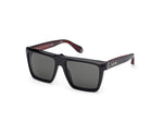 01A - Shiny Black / smoke