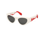 21A - Shiny White / smoke