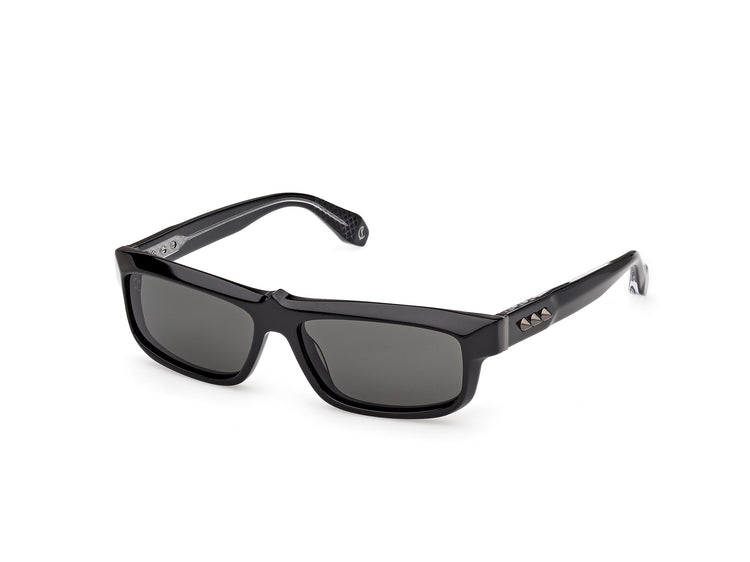 01A - Shiny Black / smoke