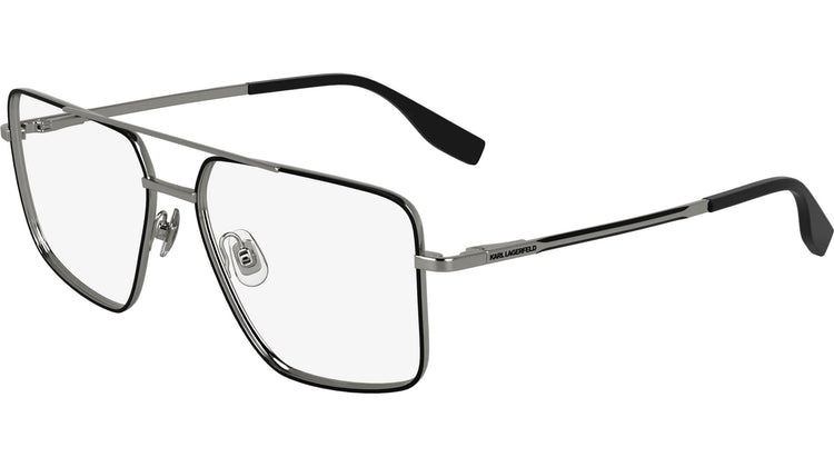 044 - BLACK/SILVER