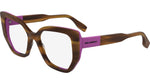 234 - STRIPED BROWN/ROSE / 