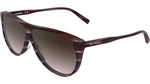 608 - STRIPED BURGUNDY / 