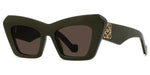 96E - Acetate Shiny Green / Brown