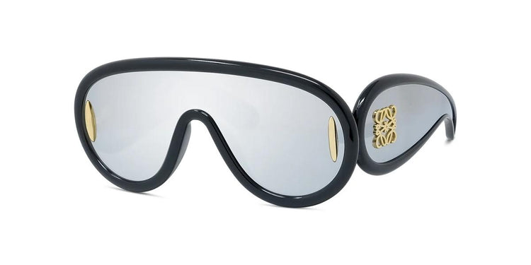01C - Injected Shiny Black / Smoke Mirror